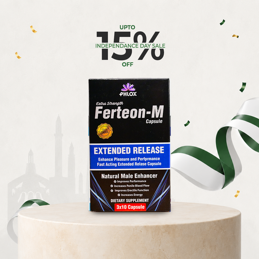 Ferteon-M Best male vitality tablets in Pakistan Phlox Pharma