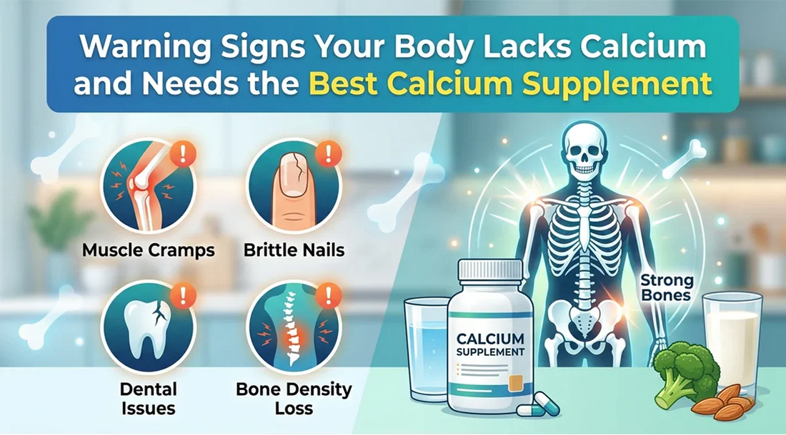 5 Warning Signs Your Body Lacks Calcium and Needs the Best Calcium Supplement - Phlox