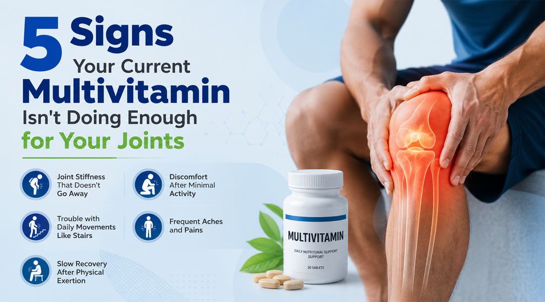 5 Signs Your Current Multivitamin Isn't Doing Enough for Your Joints