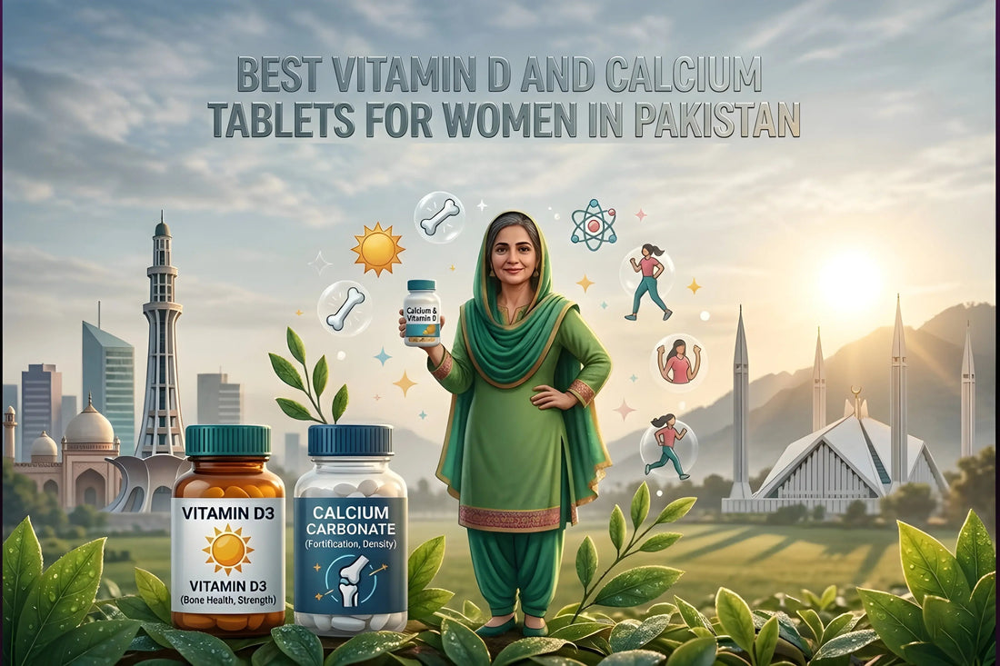 Best Vitamin D and Calcium Tablets for Women in Pakistan – 2026 Guide - Phlox