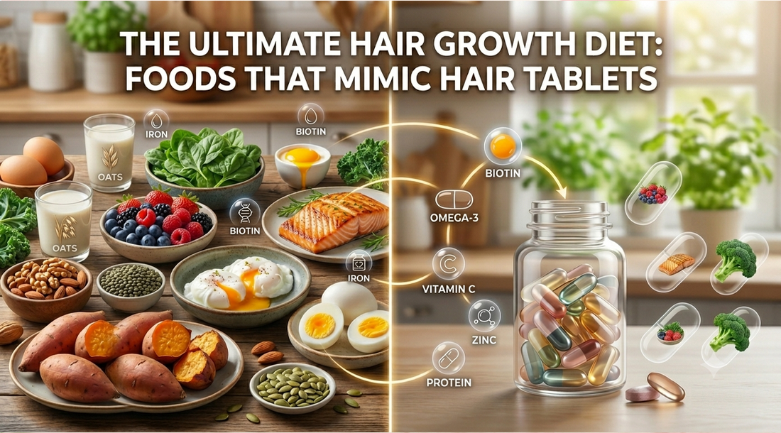 The Ultimate Hair Growth Diet: Foods That Mimic Hair Tablets