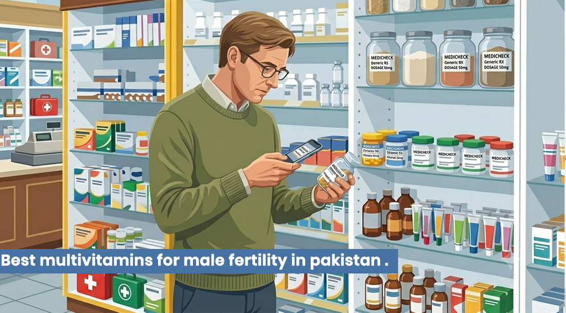 Best Multivitamin for Male Fertility in Pakistan: A Complete Guide to Boosting Sperm Health