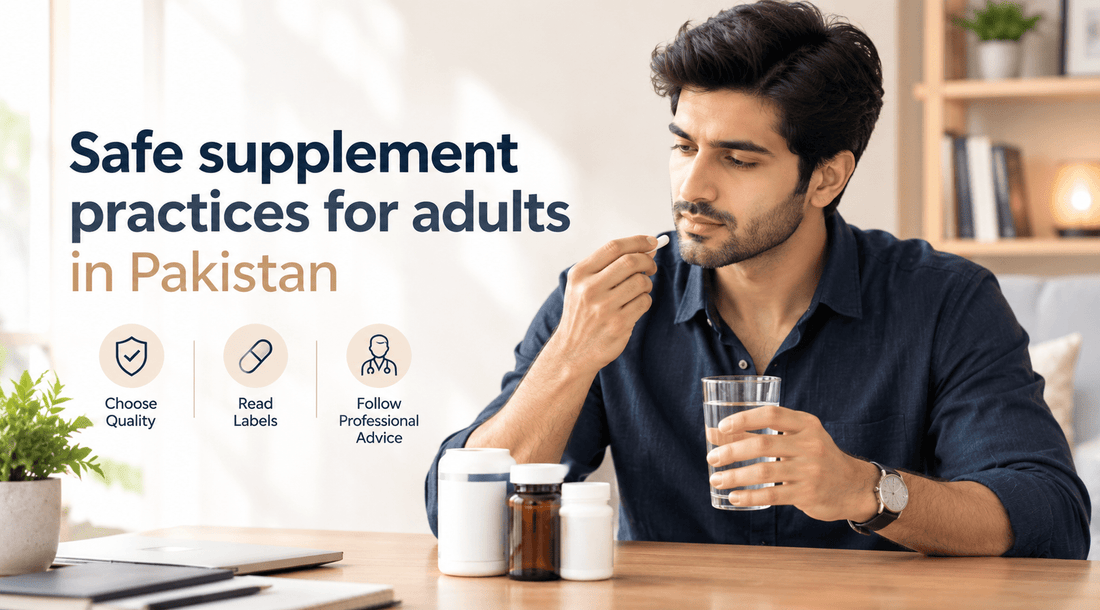Safe Supplement Practices for Adults in Pakistan: An Expert-Backed Guide - Phlox