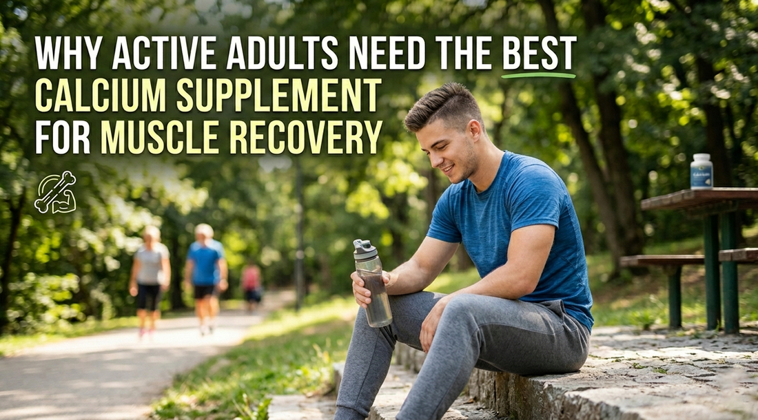 Calcium for Muscle Recovery: Why Active Adults Need the Best Supplement