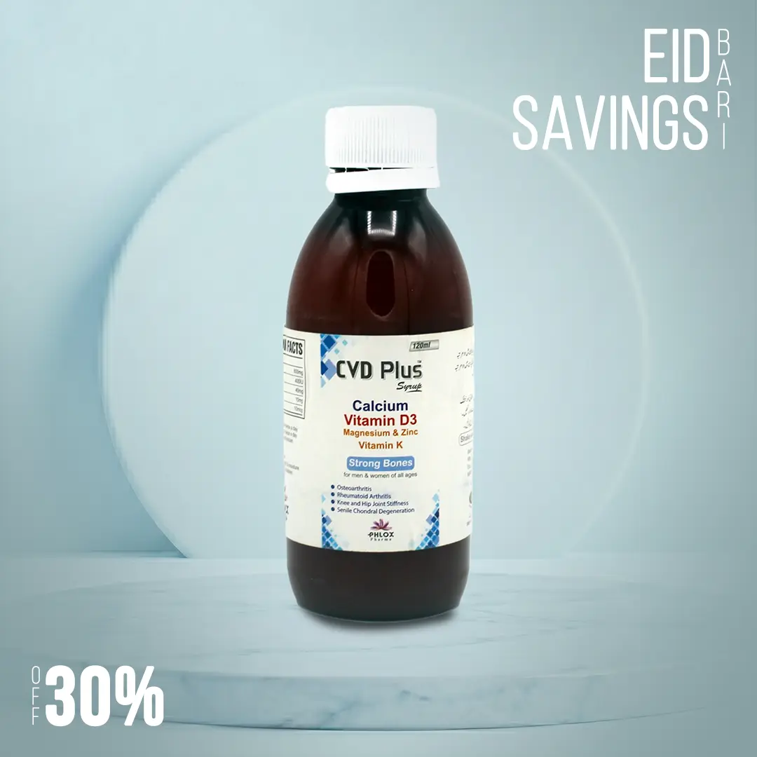 CVD Plus Syrup - Best for Strong and Healthy Bones – Phlox