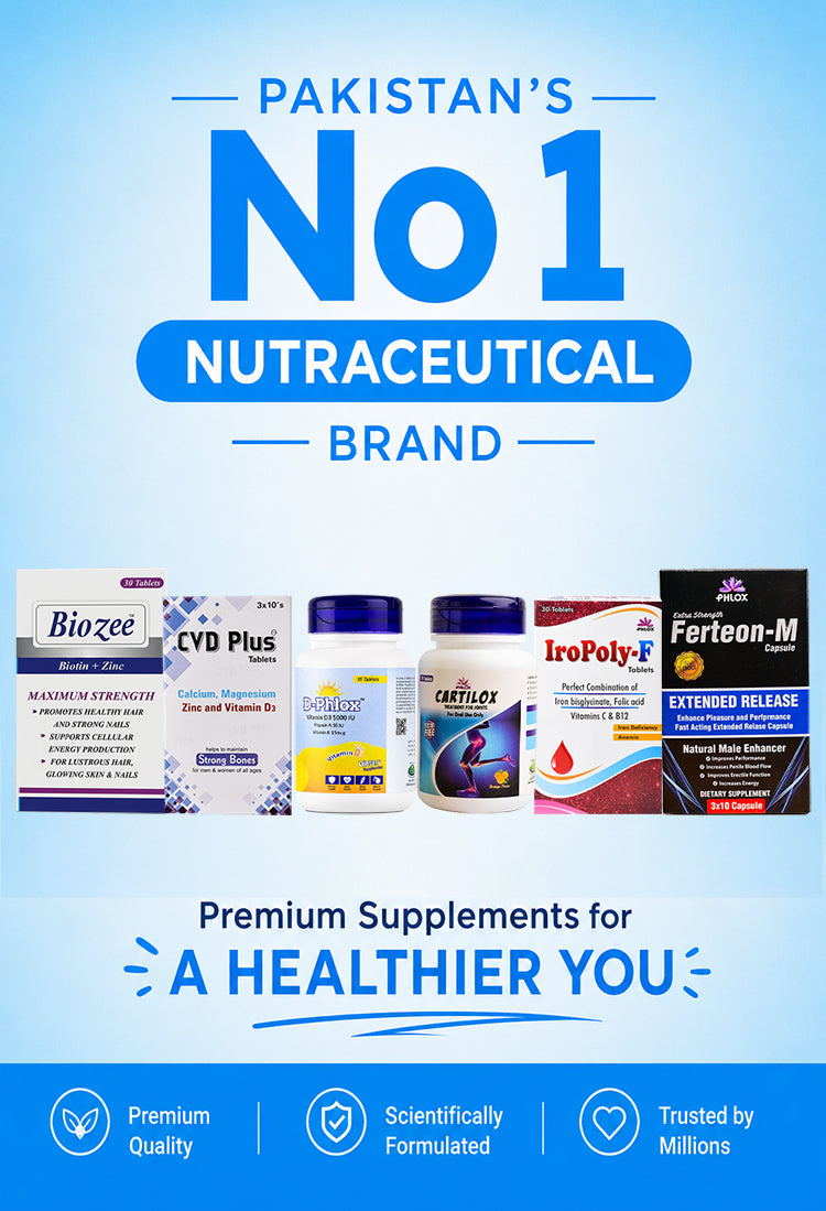 Pakistan no 1 nutraceutical brand 