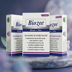 Biozee Tablets Best Biotin and Zinc tablets in Pakistan - Phlox