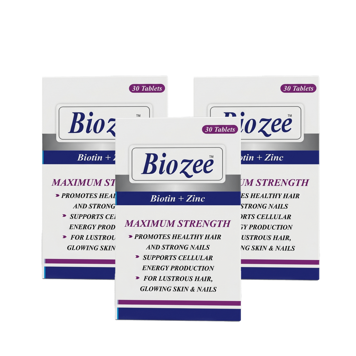 Biozee Tablets Best Biotin and Zinc tablets in Pakistan - Phlox