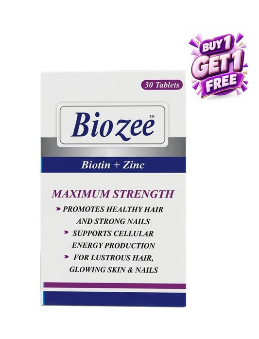 Biozee Tablets Best Biotin and Zinc tablets in Pakistan - Phlox