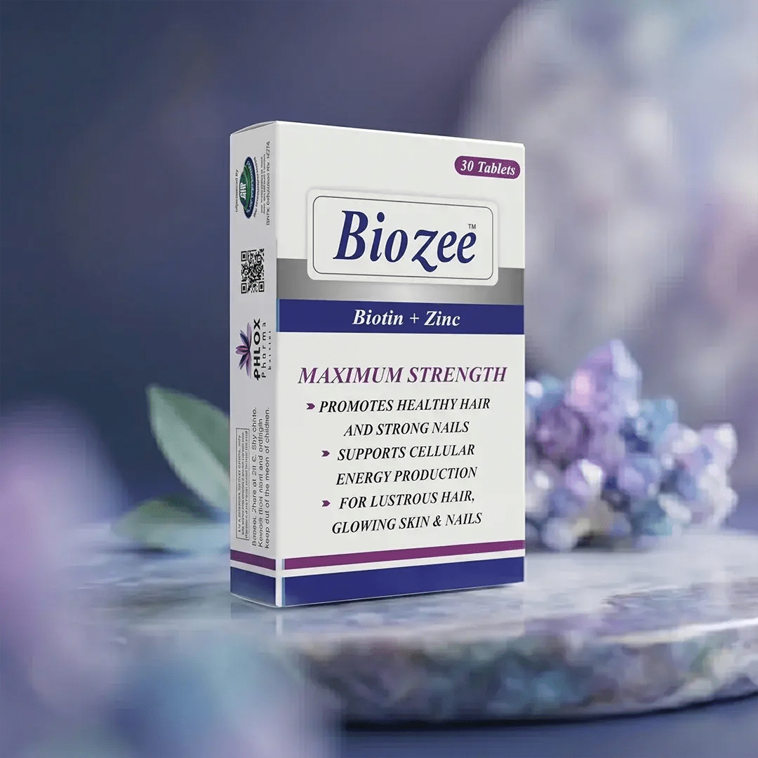 Biozee Tablets Best Biotin and Zinc tablets in Pakistan - Phlox