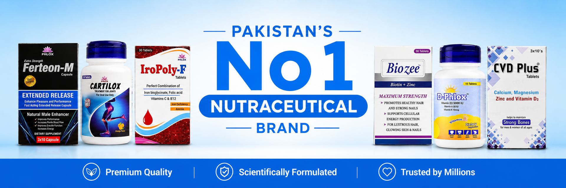 Pakistan no 1 nutraceutical brand 