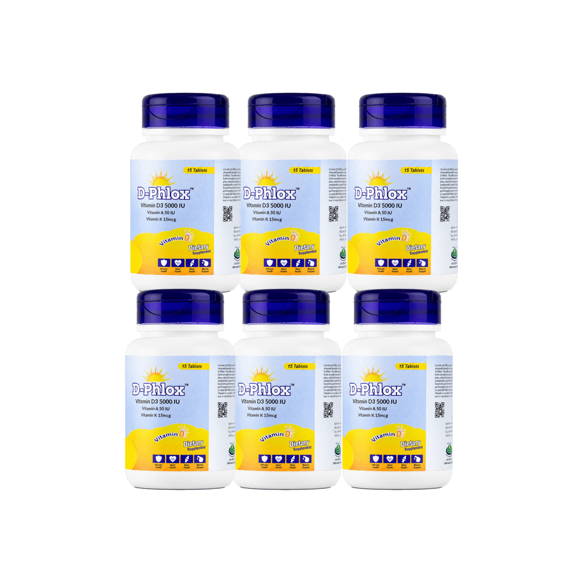 D-Phlox Vitamin D3 5000 IU - Phlox