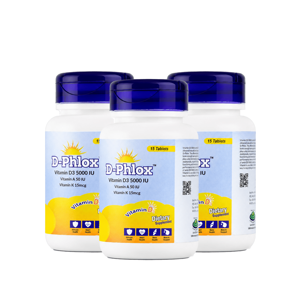 D-Phlox Vitamin D3 5000 IU - Phlox