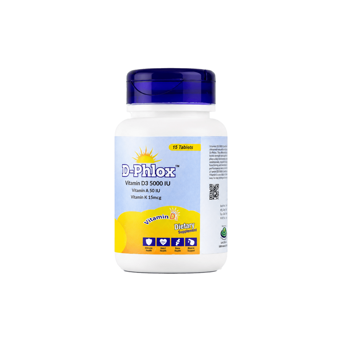 D-Phlox Vitamin D3 5000 IU - Phlox