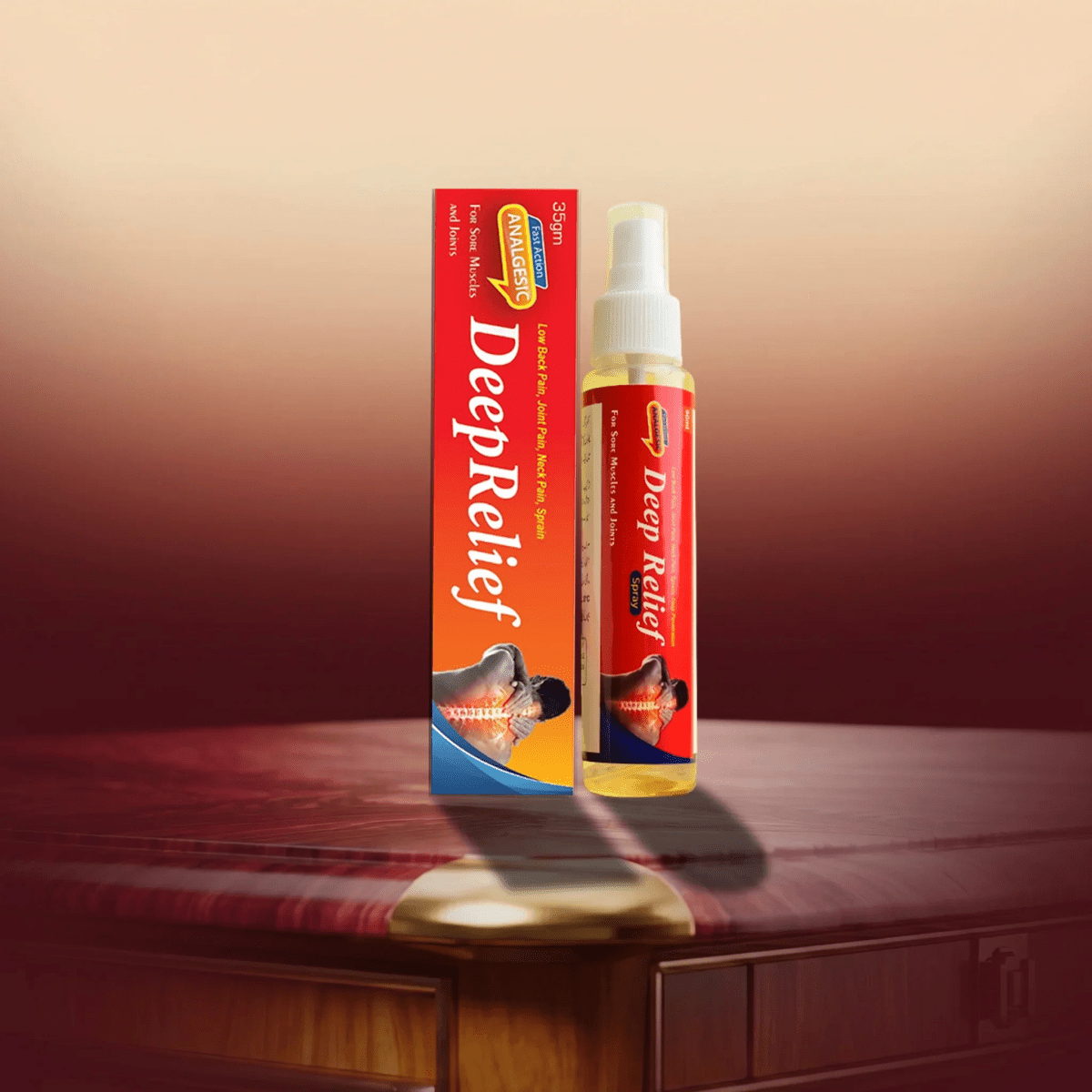 Deep Relief Spray Advanced Muscle & Joint Solution - Phlox