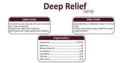 Deep Relief Spray Advanced Muscle & Joint Solution - Phlox