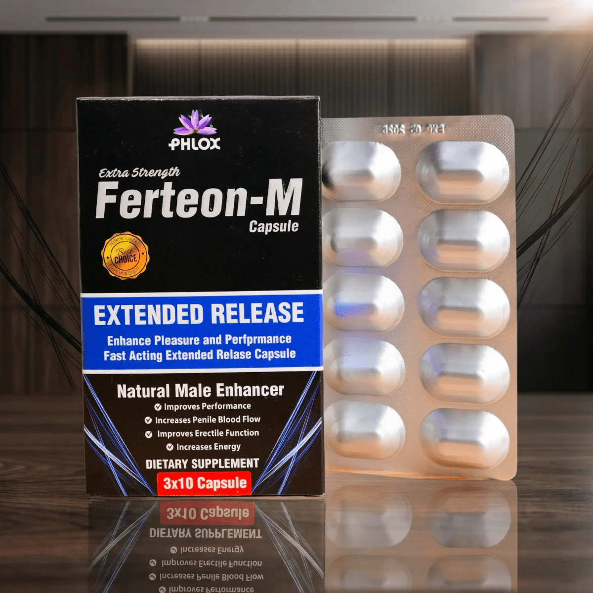 Ferteon-M Best male vitality tablets in Pakistan - Phlox