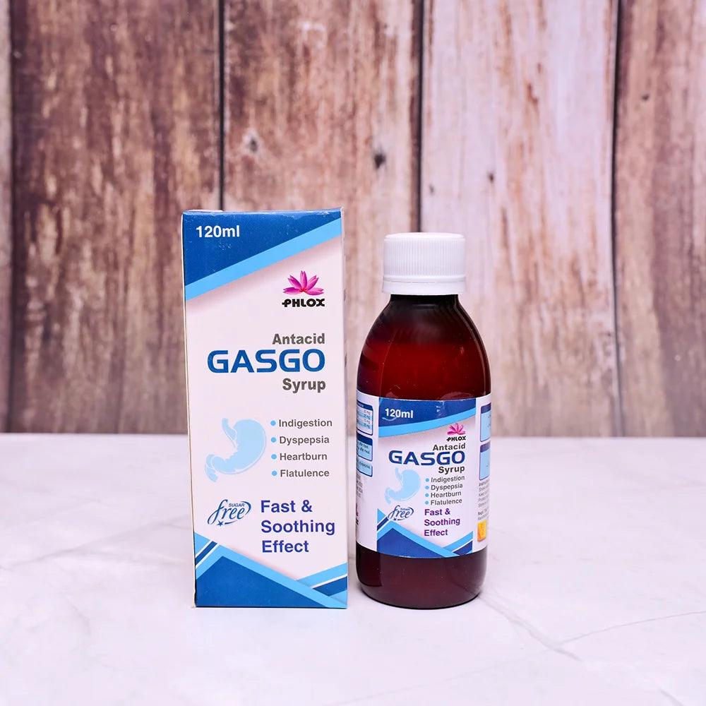 Gasgo Syrup - Phlox Pharma