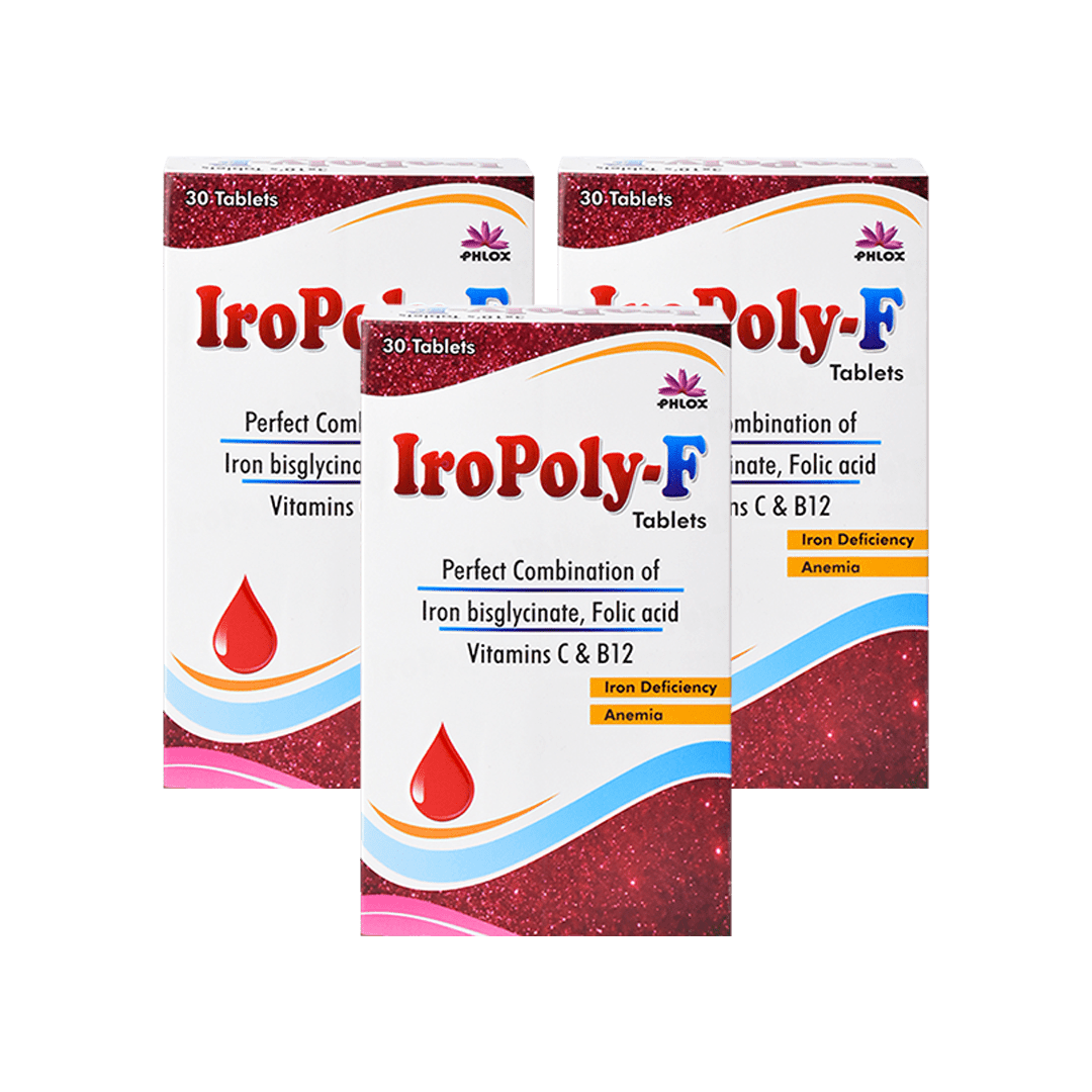 IroPoly-F Tablets - Phlox