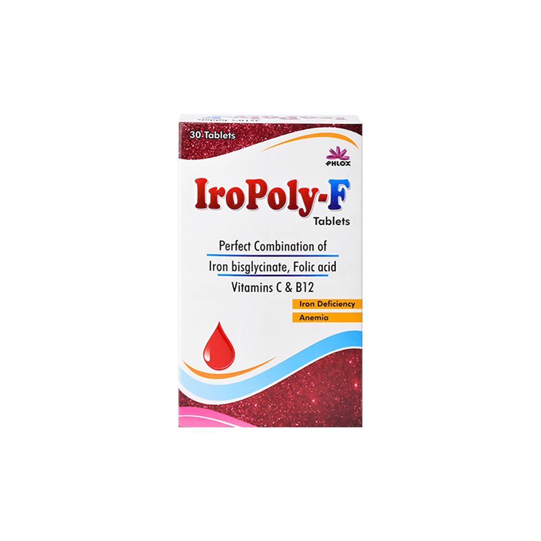 IroPoly-F Tablets - Phlox