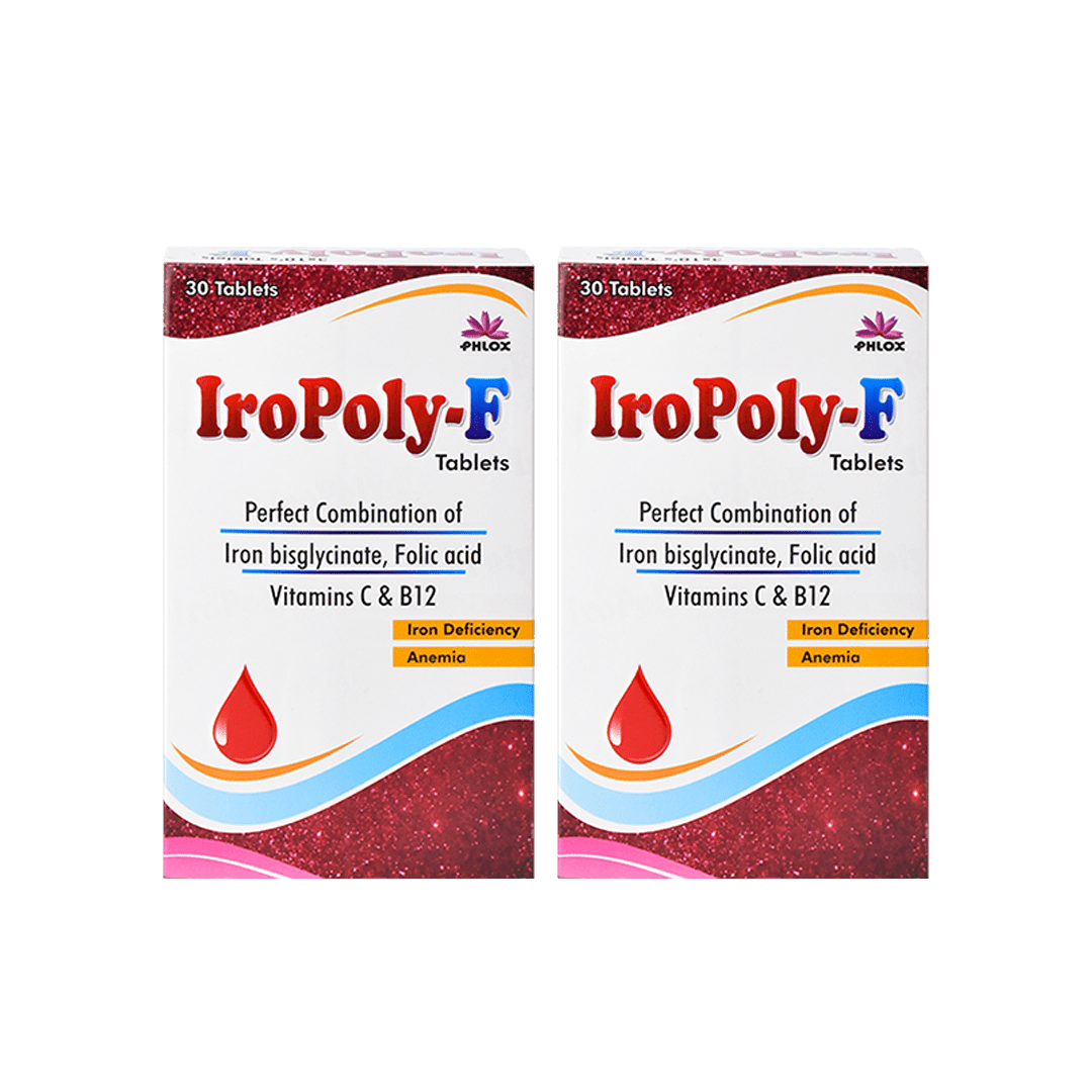 IroPoly-F Tablets - Phlox