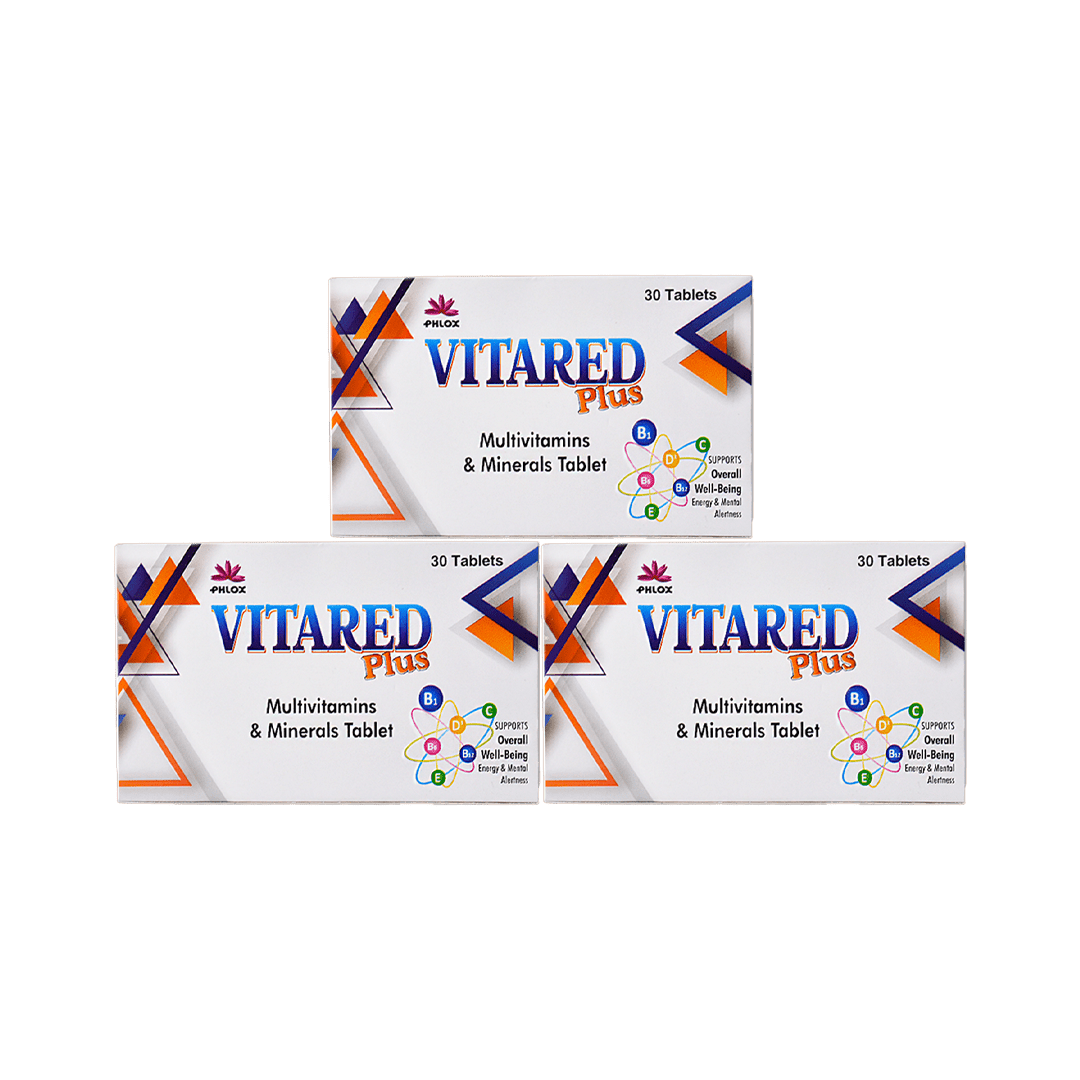 Vitared Plus Tablets - Phlox