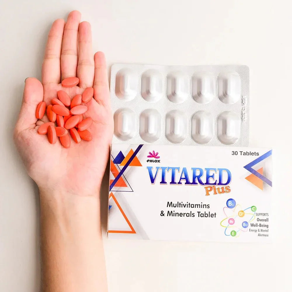 Vitared Plus Tablets - Phlox Pharma