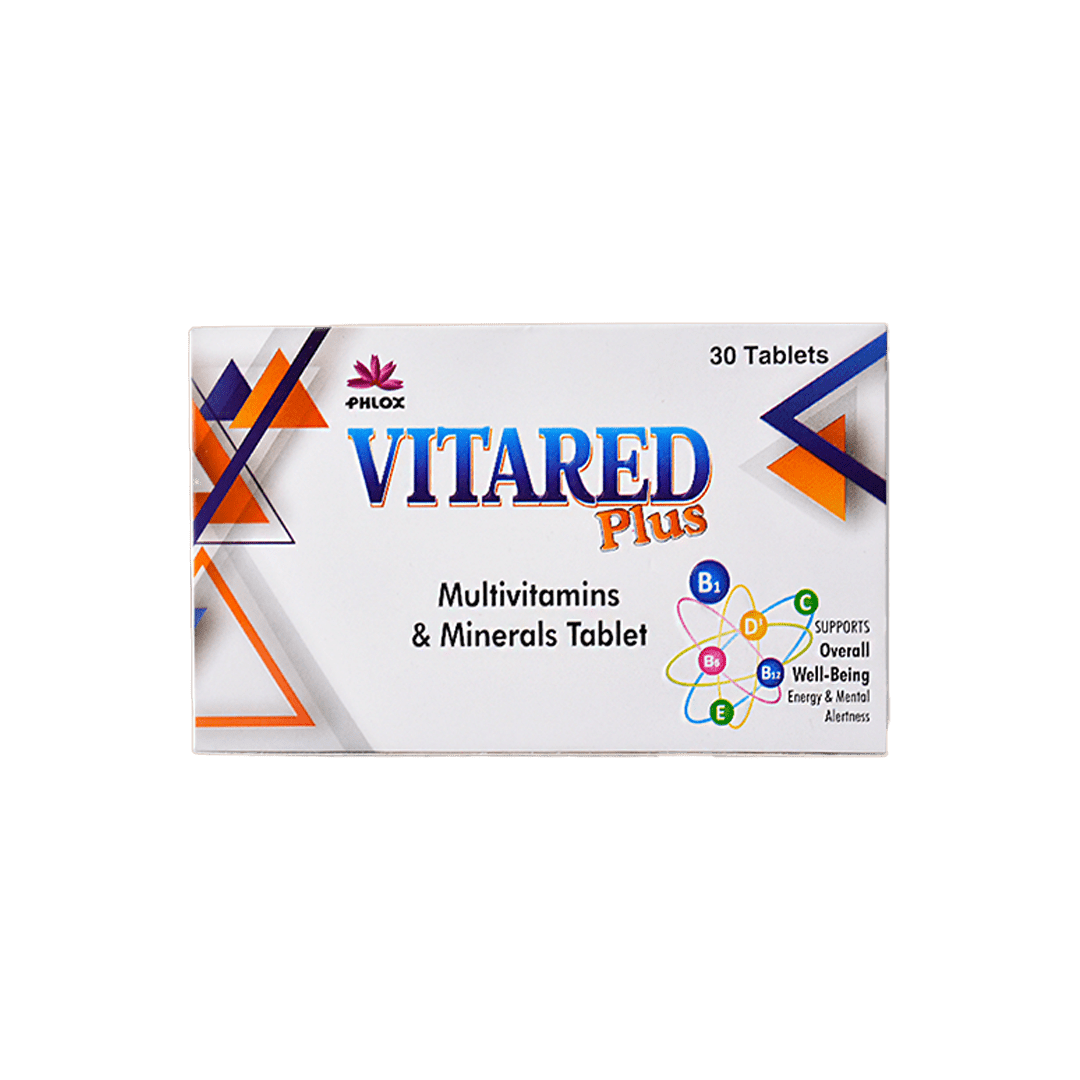 Vitared Plus Tablets - Phlox