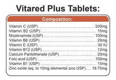 Vitared Plus Tablets - Phlox